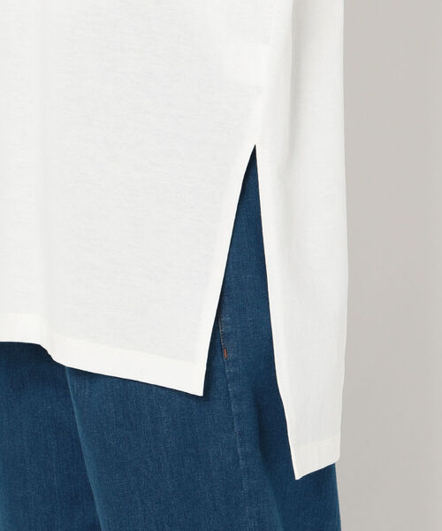 fredy emue（フレディエミュ）の「BIG T-SHIRT（ビッグTシャツ）（Tシャツ/カットソー・レディース・チャコールグレー/オフホワイト/ピンク/グリーン・38）」の20枚目の写真