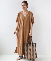 CAL．Berries | ●【CAL.Berries / カルベリーズ】*Relume TRIBLEND V/N OP：別注ワンピース◆(ワンピース)