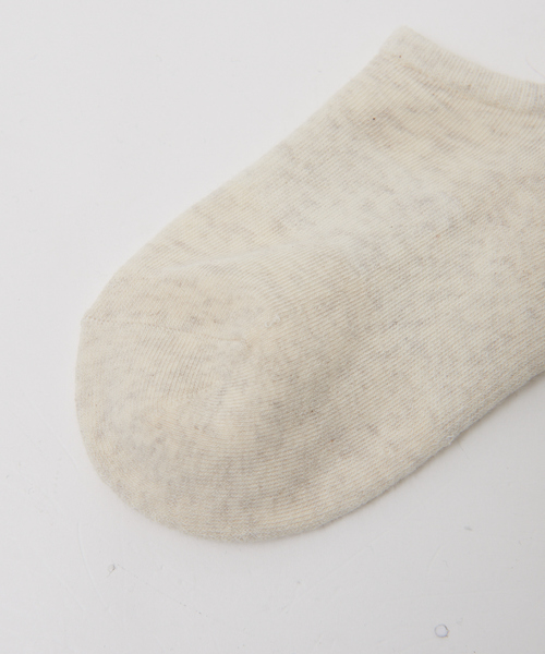 ABAHOUSE（アバハウス）の「3パック 無地 シューイン ソックス（ソックス/靴下・メンズ・アイボリー/ネイビー/チャコールグレー/ブラック・フリー）」の9枚目の写真