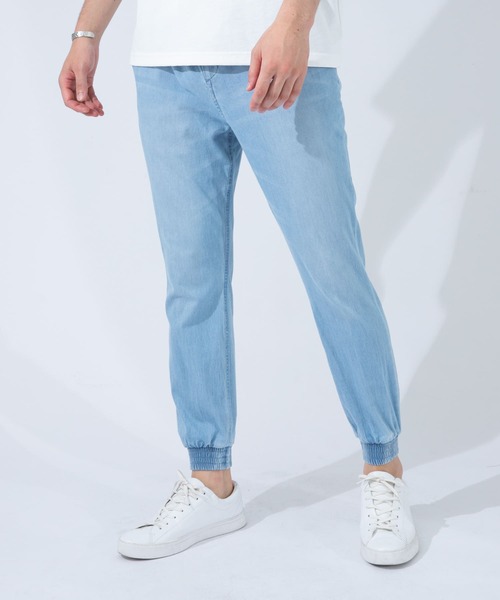 URBAN RESEARCH ROSSO MEN（アーバンリサーチロッソメン）の「ストレッチスキニージョガーデニム（デニムパンツ・メンズ・ライトインディゴブルー/ブラック系その他・SMALL/MEDIUM/LARGE/X-LARGE）」の3枚目の写真