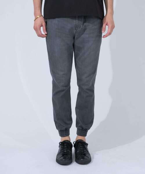 URBAN RESEARCH ROSSO MEN（アーバンリサーチロッソメン）の「ストレッチスキニージョガーデニム（デニムパンツ・メンズ・ライトインディゴブルー/ブラック系その他・SMALL/MEDIUM/LARGE/X-LARGE）」の9枚目の写真