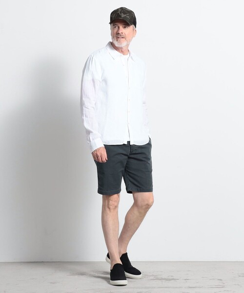 JAMES PERSE(ジェームスパース)の「ストレッチキャンバス ワークショーツ MSUP4210(その他パンツ・メンズ・ブラック/ブラウン系その他/ブラック系その他・2/0/1/3)」の20枚目の写真