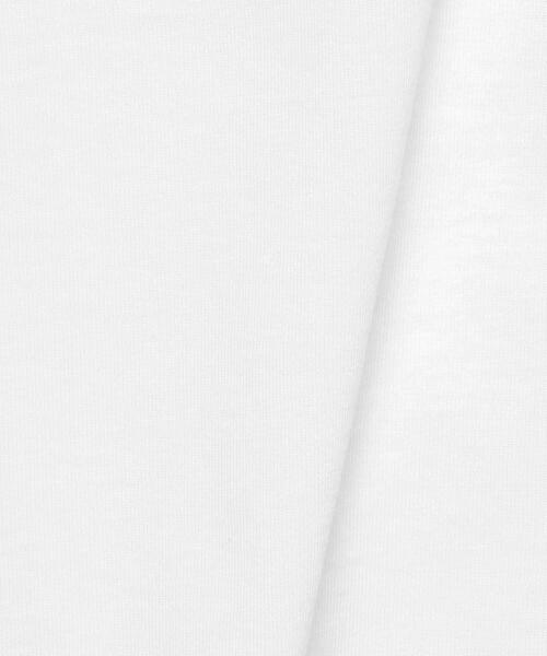 H　BEAUTY&YOUTH UNITED ARROWS（エイチビューティーアンドユースユナイテッドアローズ）の「＜H＞SHOULDER PAD COTTON NO SLEEVE TOP/カットソー（Tシャツ/カットソー・レディース・ホワイト/ブラック・FREE）」の13枚目の写真