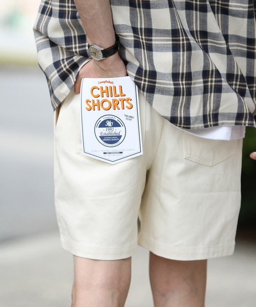 URBAN RESEARCH Sonny Label（アーバンリサーチサニーレーベル）の「CHILL SHORTS（その他パンツ・メンズ・ブラック/ベージュ/カーキ/ホワイト系その他・MEDIUM/LARGE）」の9枚目の写真