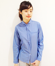 Kastane | 【Kastane】ブロードラウンド前ボタンシャツ(シャツ/ブラウス)