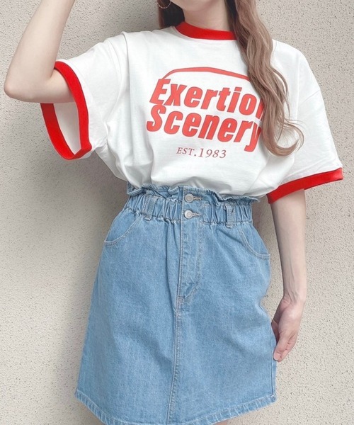 セール Wego ウエストギャザーミニスカート デニムスカート Wego ウィゴー のファッション通販 Zozotown