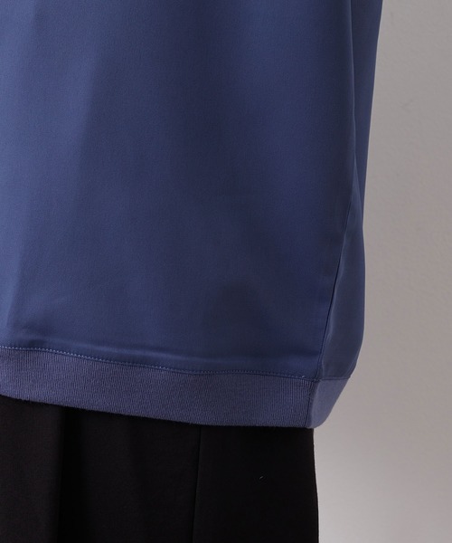 JUNRED（ジュンレッド）の「ライトスムースタッチS/Sプルオーバー（Tシャツ/カットソー・メンズ・ベージュ/ピンク/ブルー系その他4・S/M/L）」の10枚目の写真