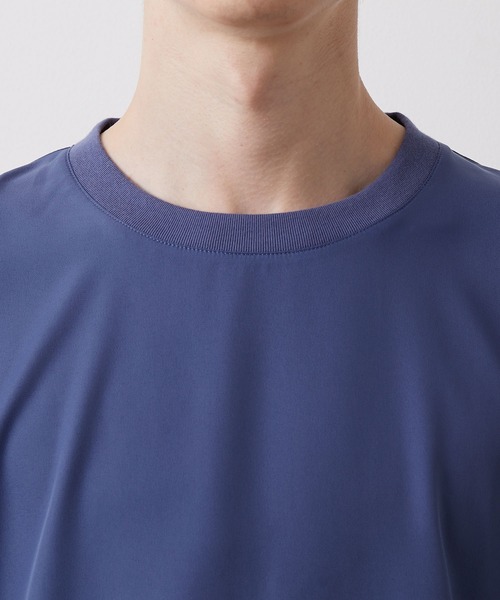 JUNRED（ジュンレッド）の「ライトスムースタッチS/Sプルオーバー（Tシャツ/カットソー・メンズ・ベージュ/ピンク/ブルー系その他4・S/M/L）」の5枚目の写真