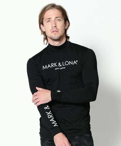 Mock Wonder Shirts Shirts Neck Men Tシャツ カットソー Mark Neck Compression Lona マークアンドロナ のファッション