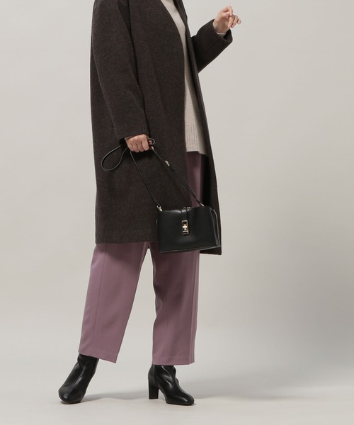 NATURAL BEAUTY BASIC(ナチュラルビューティーベーシック)の「ライトウォレットショルダー(ショルダーバッグ・レディース・グレー/ピンク/ブラック/ブルー・FREE)」の2枚目の写真