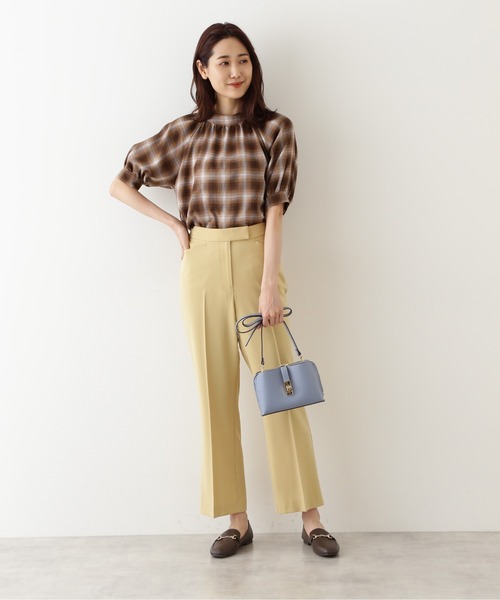 NATURAL BEAUTY BASIC(ナチュラルビューティーベーシック)の「ライトウォレットショルダー(ショルダーバッグ・レディース・グレー/ピンク/ブラック/ブルー・FREE)」の14枚目の写真