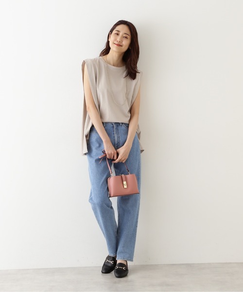 NATURAL BEAUTY BASIC(ナチュラルビューティーベーシック)の「ライトウォレットショルダー(ショルダーバッグ・レディース・グレー/ピンク/ブラック/ブルー・FREE)」の16枚目の写真