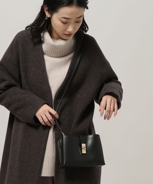 NATURAL BEAUTY BASIC(ナチュラルビューティーベーシック)の「ライトウォレットショルダー(ショルダーバッグ・レディース・グレー/ピンク/ブラック/ブルー・FREE)」の18枚目の写真