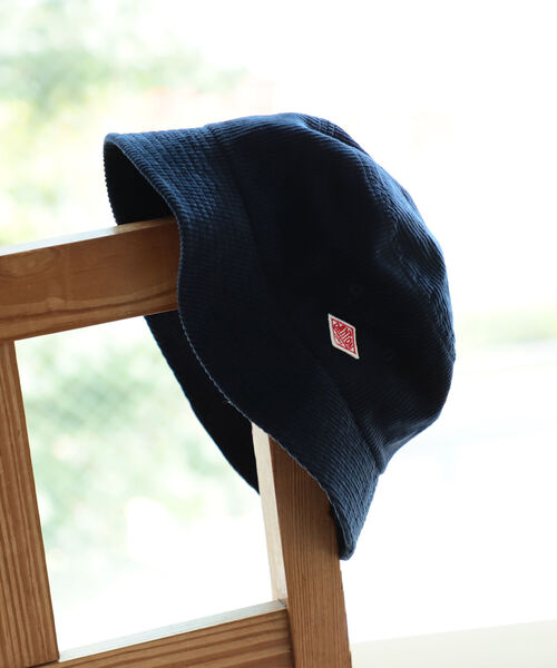 DANTON（ダントン）の「DANTON × BEAMS / 別注 Corduroy Bucket Hat（ハット・メンズ・ベージュ/ネイビー・ONE SIZE）」の3枚目の写真