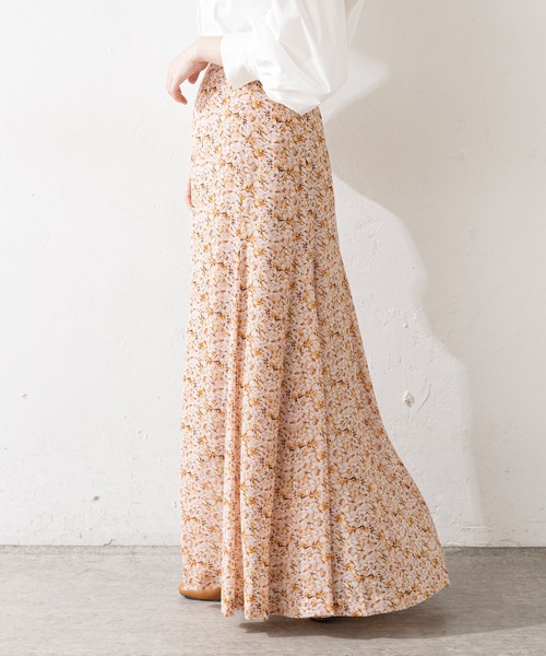 SHENERY(シーナリー)の「プリントフレアマキシスカート(スカート・レディース・グリーン/イエロー・36/38)」の20枚目の写真