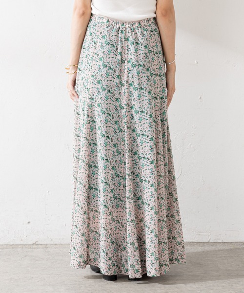 SHENERY(シーナリー)の「プリントフレアマキシスカート(スカート・レディース・グリーン/イエロー・36/38)」の17枚目の写真