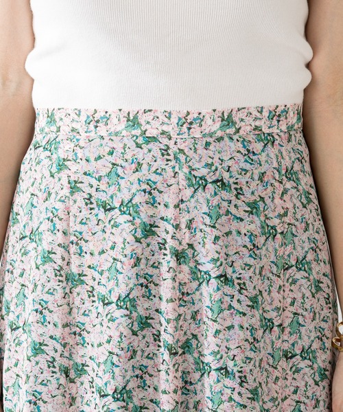 SHENERY(シーナリー)の「プリントフレアマキシスカート(スカート・レディース・グリーン/イエロー・36/38)」の12枚目の写真