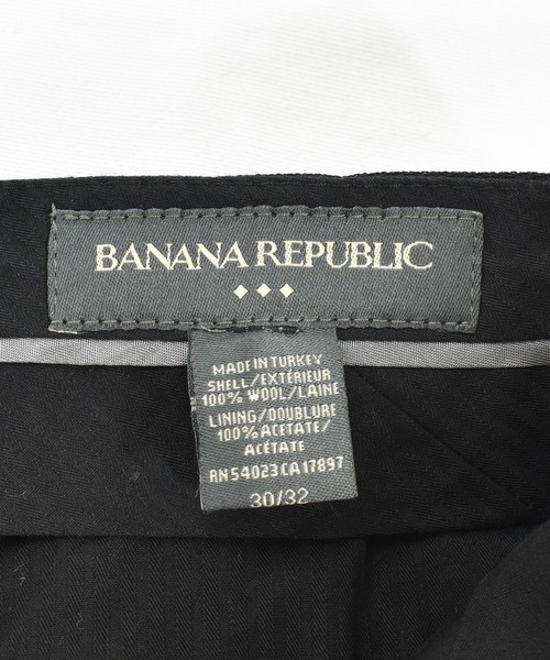 Banana Republic(バナナリパブリック)の「【ヴィンテージ古着】BANANA REPUBLIC バナナリパブリック スラックスパンツ(スラックス・メンズ・ブラック・30)」の2枚目の写真