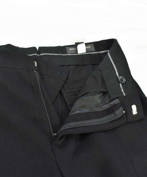 Banana Republic(バナナリパブリック)の「【ヴィンテージ古着】BANANA REPUBLIC バナナリパブリック スラックスパンツ(スラックス・メンズ・ブラック・30)」の6枚目の写真