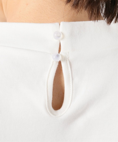 Charles Chaton（シャルルシャトン）の「CC タートルTシャツ（Tシャツ/カットソー・レディース・ホワイト/ブラック・FREE）」の12枚目の写真