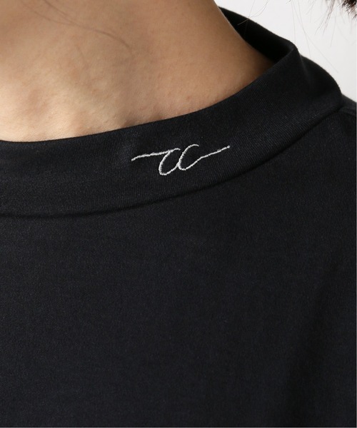 Charles Chaton（シャルルシャトン）の「CC タートルTシャツ（Tシャツ/カットソー・レディース・ホワイト/ブラック・FREE）」の13枚目の写真