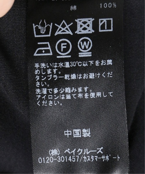 Charles Chaton（シャルルシャトン）の「CC タートルTシャツ（Tシャツ/カットソー・レディース・ホワイト/ブラック・FREE）」の17枚目の写真