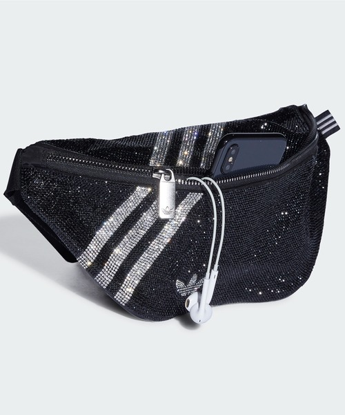 adidas（アディダス）の「ウエストバッグ / アディダスオリジナルス（ボディバッグ/ウエストポーチ・レディース・ブラック/ブラック系その他・FREE）」の7枚目の写真