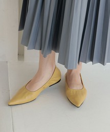 ポインテッドトゥギャザーバレエシューズ