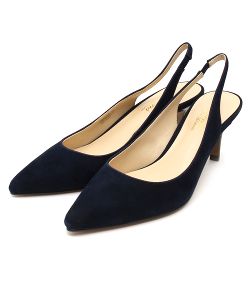 Demi-Luxe BEAMS（デミルクス ビームス）の「Demi-Luxe BEAMS / バックストラップ パンプス（パンプス・レディース・ネイビー/ベージュ/イエロー・22.5cm/25.0cm/23.0cm/25.5cm/24.0cm/23.5cm/24.5cm）」の6枚目の写真