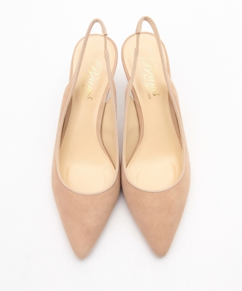 Demi-Luxe BEAMS（デミルクス ビームス）の「Demi-Luxe BEAMS / バックストラップ パンプス（パンプス・レディース・ネイビー/ベージュ/イエロー・22.5cm/25.0cm/23.0cm/25.5cm/24.0cm/23.5cm/24.5cm）」の16枚目の写真