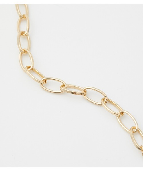 AZUL by moussy（アズールバイマウジー）の「FAUX PEARL×CHAIN NECKLACE/フェイクパール×チェーンネックレス（ネックレス・レディース・ゴールド系その他/シルバー・FREE）」の7枚目の写真