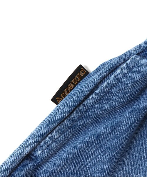 Ampersand（アンパサンド）の「/ニットツイルシェフパンツ 10分丈（その他パンツ・キッズ・アイボリー/ブルー/ネイビー・140/95/100/80/120/110/90/130）」の11枚目の写真