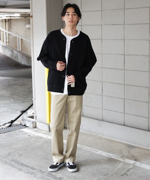 JACKROSE（ジャックローズ）の「JE-ワッフル編み・カットカーディガン（カーディガン/ボレロ・メンズ・ブラック/ライトベージュ/カーキ・M/L）」の15枚目の写真