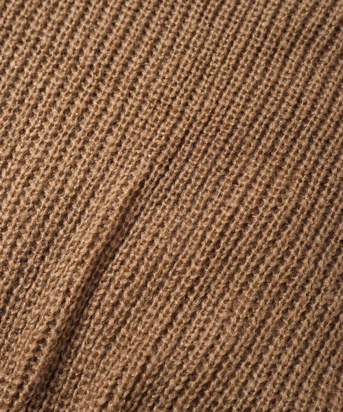 Crisp yours（クリスプユアーズ）の「【WEB限定】バックレースアップニットベスト（ベスト・レディース・ブラウン/アイボリー・FREE）」の5枚目の写真