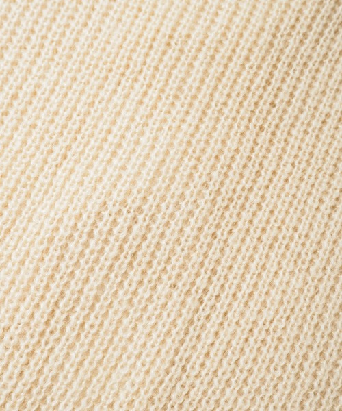 Crisp yours（クリスプユアーズ）の「【WEB限定】バックレースアップニットベスト（ベスト・レディース・ブラウン/アイボリー・FREE）」の3枚目の写真