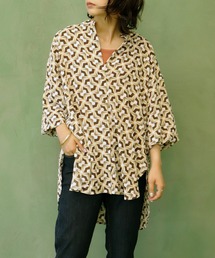 BKhome | レトロプリントブラウス(シャツ/ブラウス)