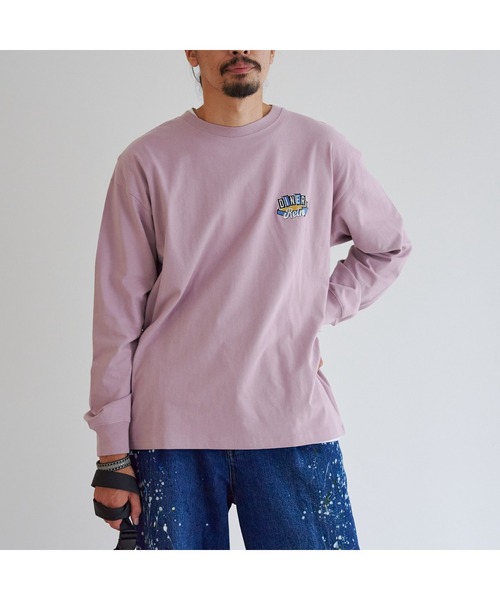 CPCM(シーピーシーエム)の「バックDINER刺繍ロンT(Tシャツ/カットソー・メンズ・チャコールグレー/ホワイト/ピンク・LARGE/MEDIUM)」の17枚目の写真