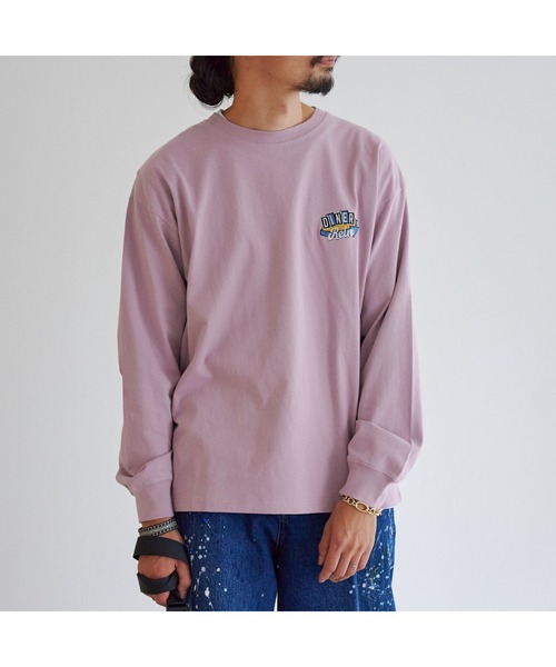 CPCM(シーピーシーエム)の「バックDINER刺繍ロンT(Tシャツ/カットソー・メンズ・チャコールグレー/ホワイト/ピンク・LARGE/MEDIUM)」の19枚目の写真