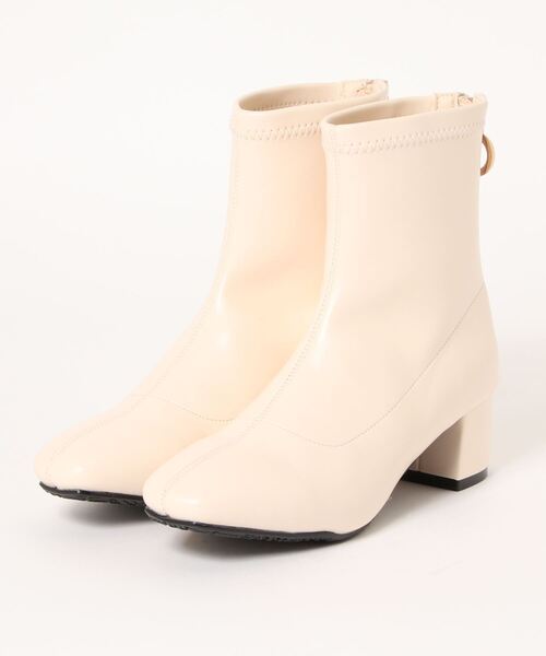 SAVOY(サボイ)の「ブーツ スクエアトゥ(ブーツ・レディース・ブラウン/ブラック/アイボリー・LL/L/M/S)」の2枚目の写真