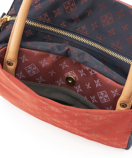 russet（ラシット）の「CUBE【マルチパターン】(CE-137)（ボストンバッグ・レディース・ベージュ/ブルー/ピンク/レッド系その他・FREE）」の6枚目の写真