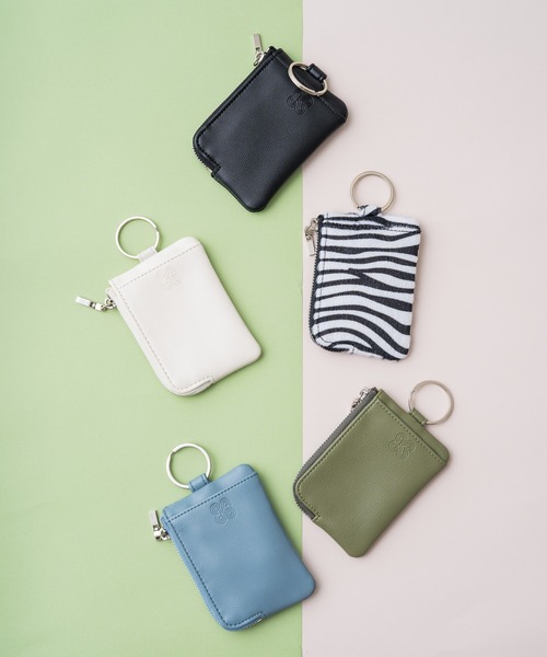 Kastane（カスタネ）の「【kolors like you】BBコラボ フェイクレザーカードケース（カードケース・レディース・ブラック系その他/アイボリー/グリーン/ブラック/ブルー・FREE）」の7枚目の写真