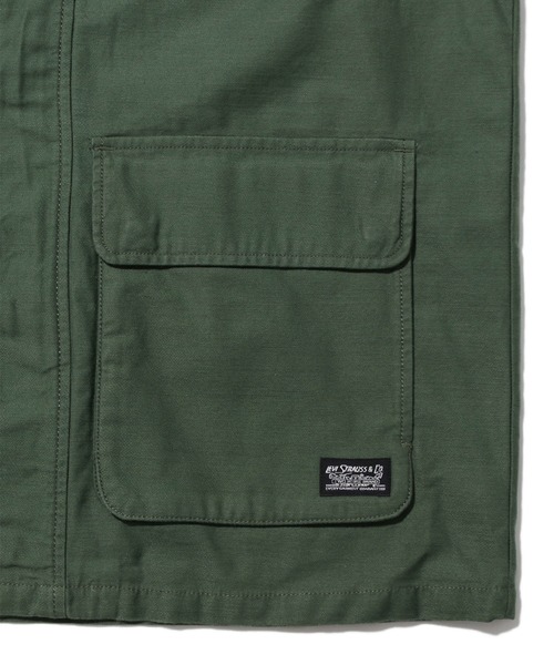 Levi's(リーバイス)の「FULTON FIELD COAT THYME(ミリタリージャケット・メンズ・グリーン・L/M/S/XL)」の17枚目の写真