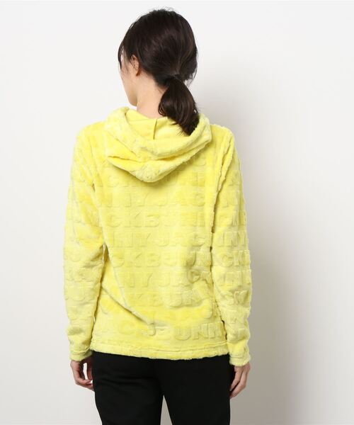 Jack Bunny!!】ロゴジャガード フリース フルオーバー フーディ