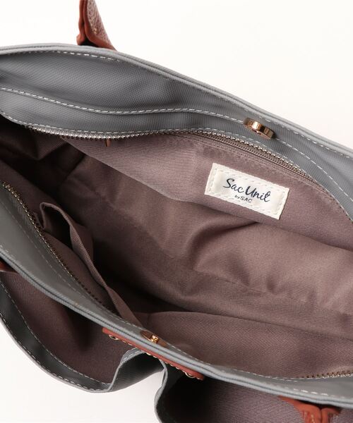SAC'S BARJean（サックスバージーン）の「【SAC / サック】 トートバッグ（トートバッグ・レディース・ベージュ/ネイビー/グレー/レッド・FREE）」の8枚目の写真