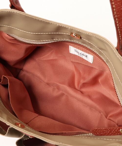 SAC'S BARJean（サックスバージーン）の「【SAC / サック】 トートバッグ（トートバッグ・レディース・ベージュ/ネイビー/グレー/レッド・FREE）」の10枚目の写真