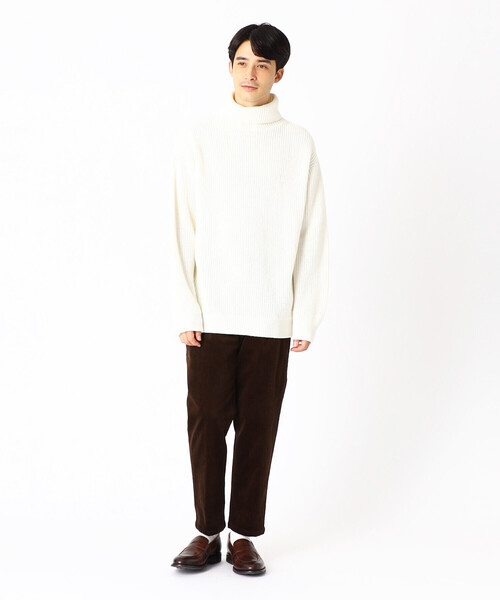 COMME CA ISM（コムサイズム）の「タートルネックニット（ニット/セーター・メンズ・ホワイト/ブラック/ブルー/グリーン・FREE）」の18枚目の写真