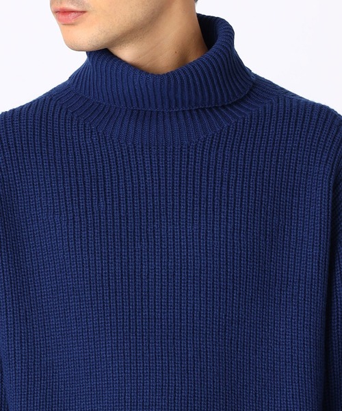 COMME CA ISM（コムサイズム）の「タートルネックニット（ニット/セーター・メンズ・ホワイト/ブラック/ブルー/グリーン・FREE）」の14枚目の写真