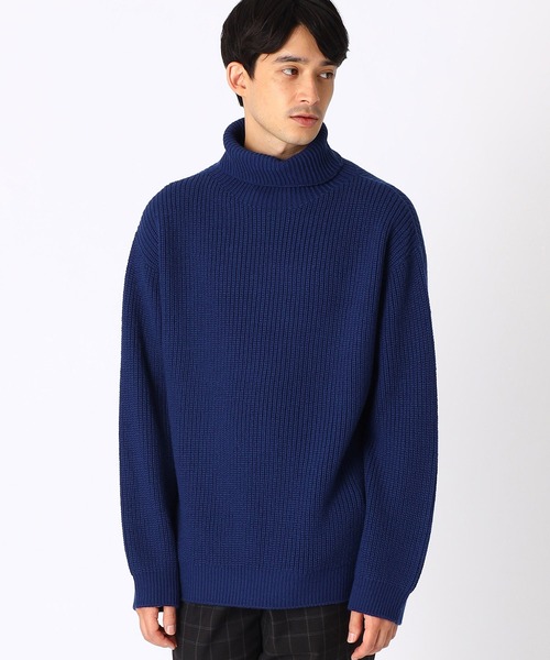 COMME CA ISM（コムサイズム）の「タートルネックニット（ニット/セーター・メンズ・ホワイト/ブラック/ブルー/グリーン・FREE）」の10枚目の写真