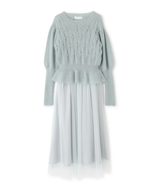 JILL STUART(ジルスチュアート)の「マディシンセットワンピース(ワンピース・レディース・ブラック/ライトグリーン・2)」の10枚目の写真