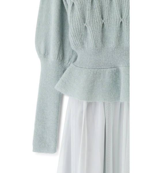 JILL STUART(ジルスチュアート)の「マディシンセットワンピース(ワンピース・レディース・ブラック/ライトグリーン・2)」の13枚目の写真